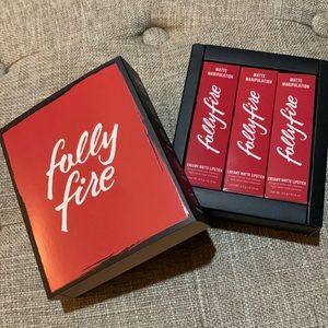 Folly Fire - Lipstick Trio 🔥NIB🔥